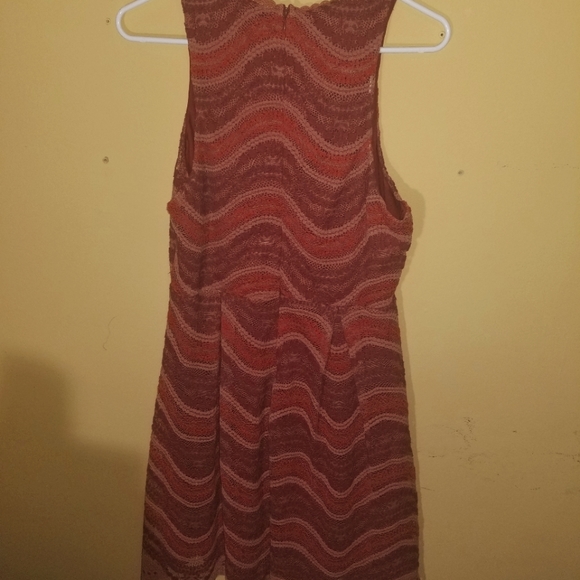 XL Francesca's Lace Skater Dress - Picture 2 of 5